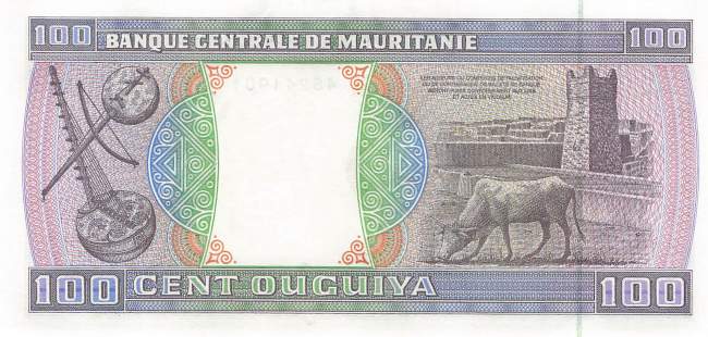 Mauretanien p4k 100 Ouguiya 2002